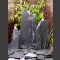 Fontaine Triolithes schiste gris-noir 75cm