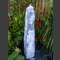 Fontaine Monolithe marbre blanc gris 120cm3