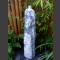 Fontaine Monolithe marbre blanc gris 120cm2