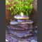 Cascade fontaine de jardin violet 7 pièces
