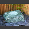 Fontaine de jardin complet  Laponie vert avec creux 60cm1 