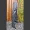 Monolith Schiste noir 85cm de haut