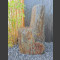 Monolith Schiste gris-brun 85cm de haut