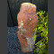 Monolith Schiste rouge-coloré 122cm de haut