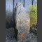 Roche Schiste gris-noir arrondi 106cm