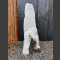 Marbre Monolith blanc-gris 82cm de haut