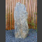 Monolith de gneiss zébrées 103cm de haut