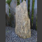 Monolith de gneiss zébrées 97cm de hauthoch