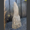 Monolith de gneiss zébrées 114cm de haut