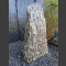 Monolith de gneiss zébrées 88cm de haut