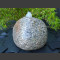 Fontaine de jardin complet gris rocher de nordique granite 30cm