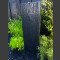 Mur d'eau de schiste noir 150cm