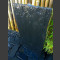Fontaine set complet Mur d'eau de schiste noir 100cm