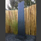 Plaques de schiste  noir 200cm avec base