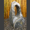 Sculpture en marbre noir-blanche-vert 73cm de haut