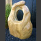 Sculpture en marbre beige 115cm de haut