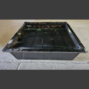 GFK-Becken quadratisch 100cm mit GFK-Abdeckung