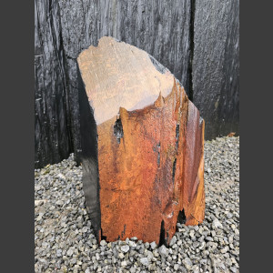Solitärstein schwarzer Schiefer 127cm hoch