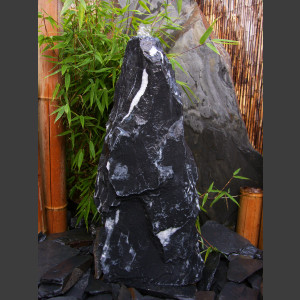 Monolith Marmor schwarzweiß 65cm1