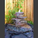 Bronsteen Cascade zwart rood leisteen 7 delige