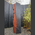Solitäresteen zwart kleurrijke Leisteen 143cm hoog