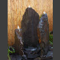 Bronstenen Triolieten grijs zwart leisteen 95cm
