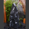 Compleetset fontein marmer zwart-wit 65cm