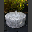 Compleetset fontein Molensteen grijs Graniet 30cm