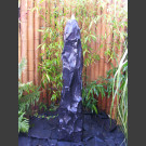 Bronsteen Monoliet marmer zwart 120cm