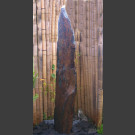 Bronsteen Monoliet grijs bruin leisteen 175cm