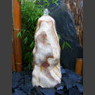 Compleetset fontein Monoliet onyx geslepen 55cm