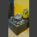 Indoor Fontein Set Zwerfsteen grijs zwart 15cm in vierkant Granieten Bak