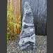 Alaska Monoliet van Marmer zwart wit 93cm hoog