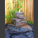 Compleetset Cascade zwart rood leisteen 7 delige