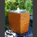 Bronsteen Basaltzuile uitgehold 50cm 