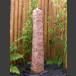 Bronsteen Obelisk rood graniet 120cm