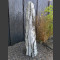 Monoliet van Marmer wit grijs 135cm hoog