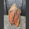 Solitäresteen zwart kleurrijke Leisteen 51cm hoog