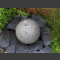 Bronsteen Bal van grijs Graniet 30cm2