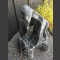 Marmer showstone sculptur zwart-wit 125cm