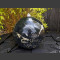 Bronsteen Bal van zwart Marmer gepolijst 40cm