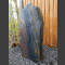 Solitäresteen zwart kleurrijke Leisteen 89cm hoog