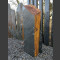 Solitäresteen zwart kleurrijke Leisteen 92cm hoog