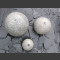 3 Bronsteen Ballen grijs Graniet  40/30/20cm3