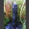 Compleetset fontein marmer zwart gepolijst 120cm3