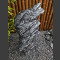 Nero Fossile Orthoceras Monolith 93cm 