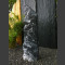 Monoliet van Marmer grijs wit 132cm hoog
