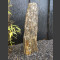 Monoliet van zebra gneis 85cm hoogZebra Gneis Naturstein Monolith 85cm hoch