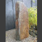 Monoliet van grijs-bruin Leisteen 130cm hoog