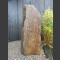 Monoliet van grijs-bruin Leisteen 130cm hoog